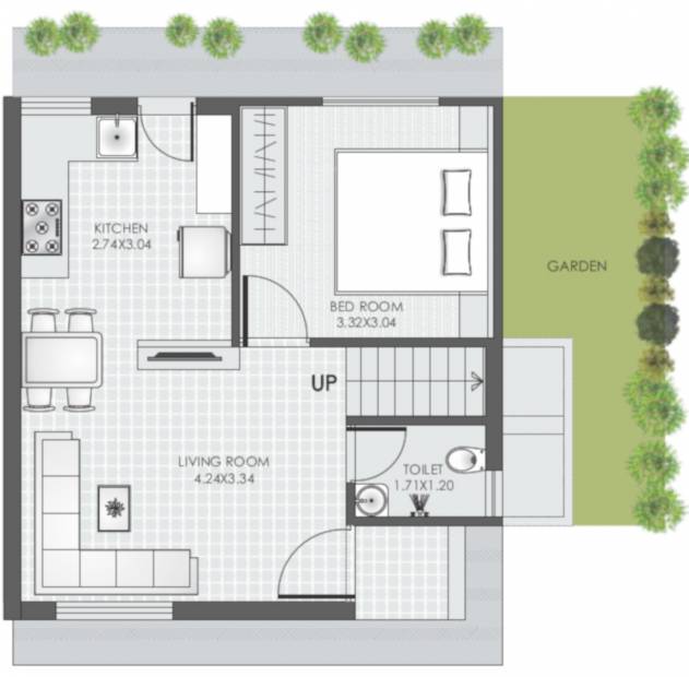  wisteria-11 Floor Plan Ground Floor Plan