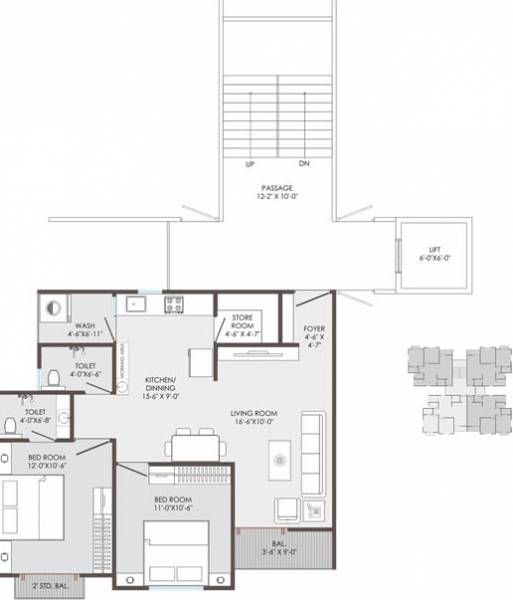 SP Shree Siddheshwar Paradise (2BHK+2T (811 sq ft) 811 sq ft) SP Shree Siddheshwar Paradise (2BHK+2T (811 sq ft) 811 sq ft)