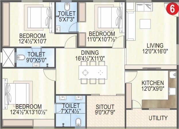 Floor Plan vaisakhi west winds Floor Plan Floor Plan