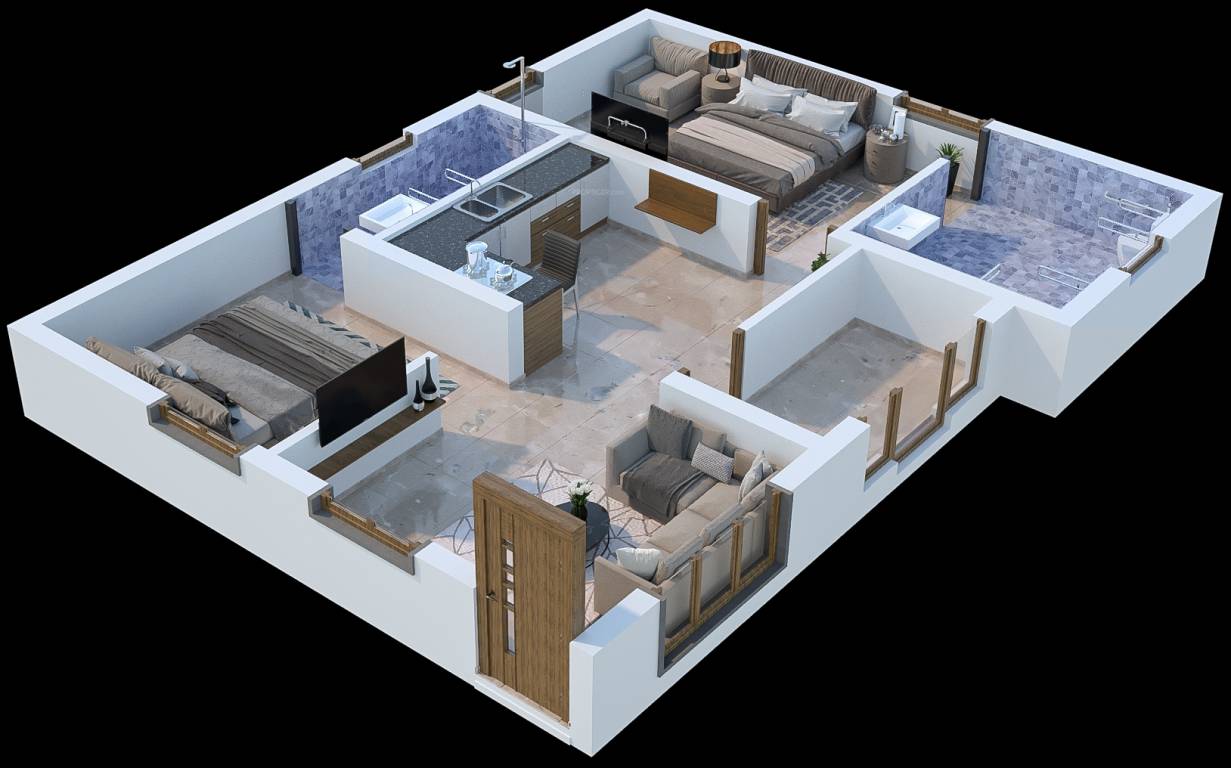  nirmala nilayam retirement community phase i Floor Plan Floor Plan