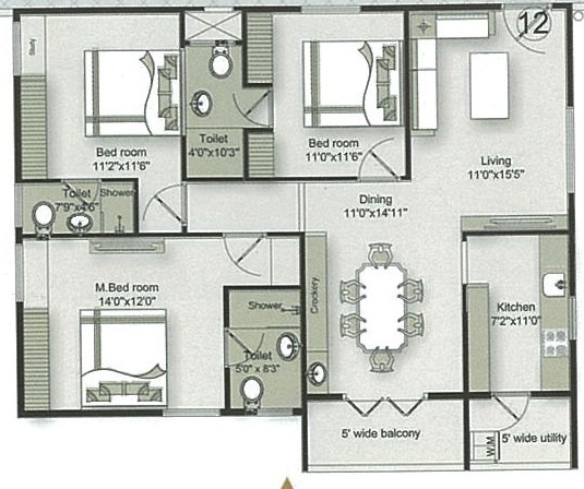  fame s royal residency Floor Plan Floor Plan