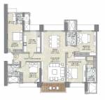 floorPlan of Kalpataru Avana