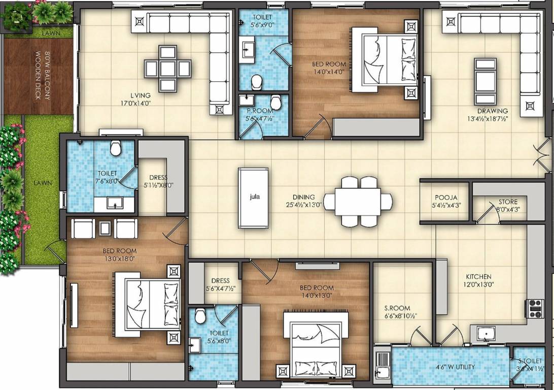 Omsree Signet (3BHK+4T (3,090 sq ft) + Servant Room 3090 sq ft) Omsree Signet (3BHK+4T (3,090 sq ft) + Servant Room 3090 sq ft)