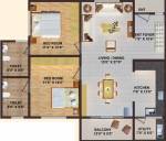 Tapovan Solace (2BHK+2T (1,365 sq ft) 1365 sq ft)