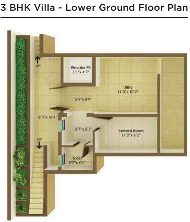 Peninsula Ashok Beleza (3BHK+3T (2,389 sq ft) 2389 sq ft)