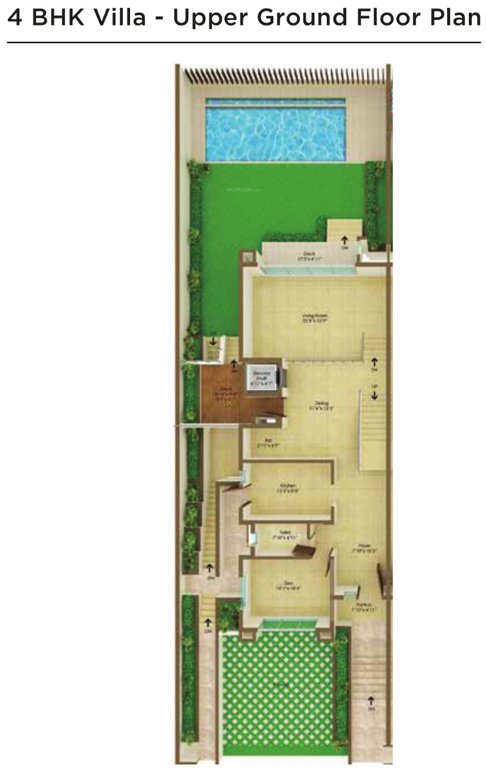 Peninsula Ashok Beleza (4BHK+4T (3,056 sq ft) 3056 sq ft)