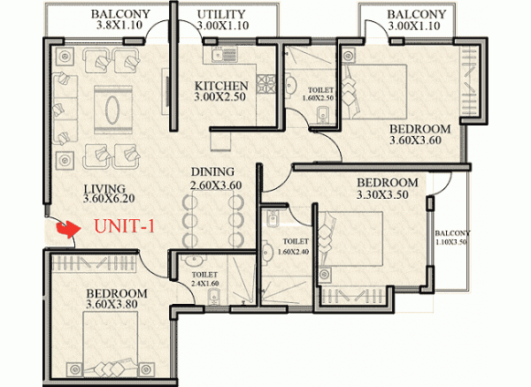  sampoorna Floor Plan Floor Plan