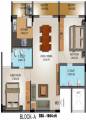 Bonitas Harmony (2BHK+2T (1,004 sq ft) 1004 sq ft)