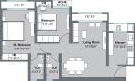 Marathon Nextown Pearl 1 (2BHK+2T (536.69 sq ft) 536.69 sq ft)