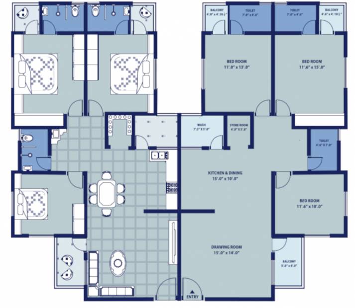  divyam-flora-chs Floor Plan Floor Plan
