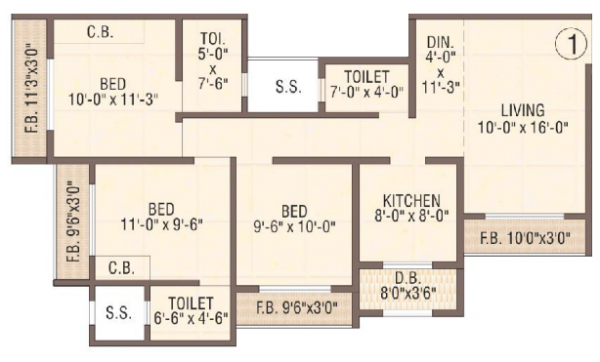  vasudev-paradise Floor Plan Floor Plan