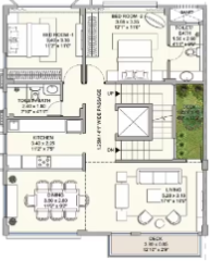  magnolia cluster 2 Floor Plan Ground Floor Plan