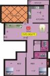 VGK Aditi (2BHK+2T (1,070 sq ft) 1070 sq ft)