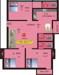 VGK Aditi (3BHK+3T (1,106 sq ft) 1106 sq ft)