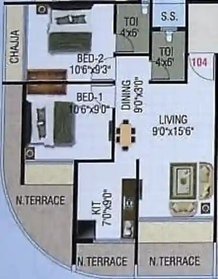 Floor Plan payal residency Floor Plan Floor Plan
