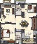 floorPlan of Bricks Skywoods