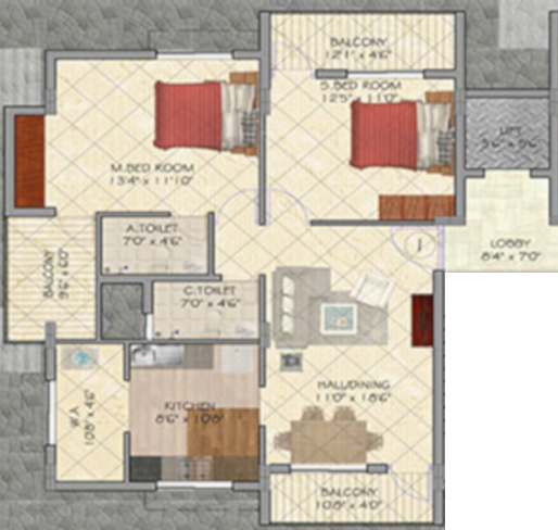  gti-marigold Floor Plan Floor Plan