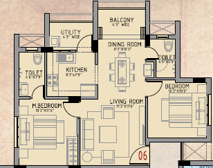 Aashirwad Dvaraka Enclave (2BHK+2T (885 sq ft) 885 sq ft) Aashirwad Dvaraka Enclave (2BHK+2T (885 sq ft) 885 sq ft)
