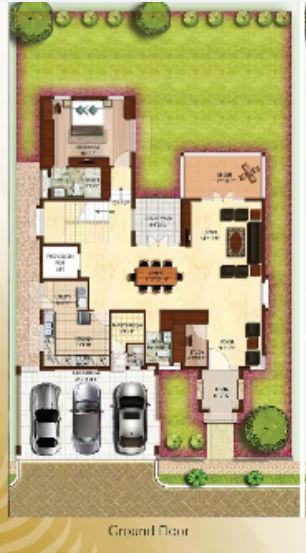  palm residences phase i Floor Plan Ground Floor Plan