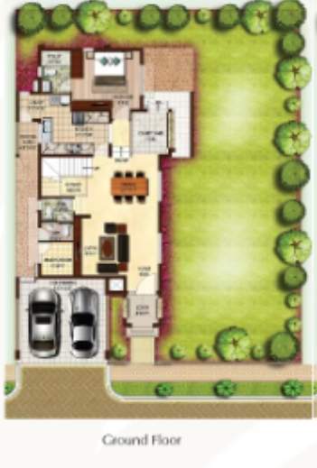  palm residences phase i Floor Plan Ground Floor Plan