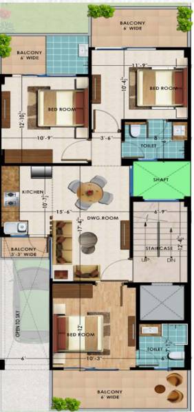 floorPlan of Fidato Honour Homes