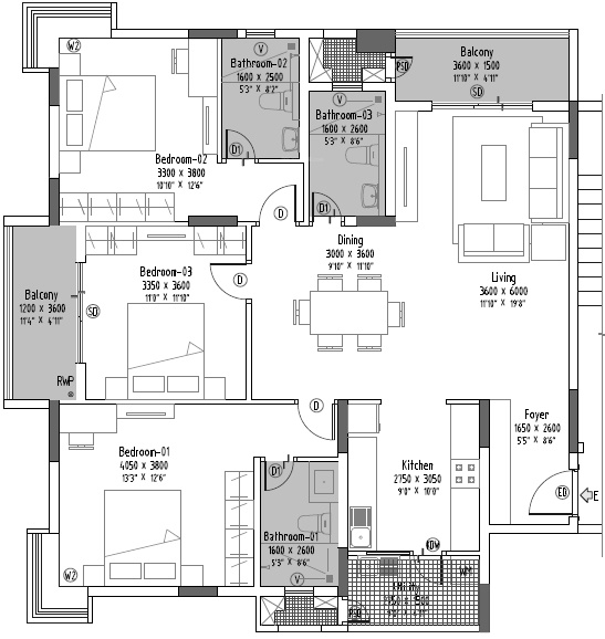 Floor Plan renaissance reserva Floor Plan Floor Plan