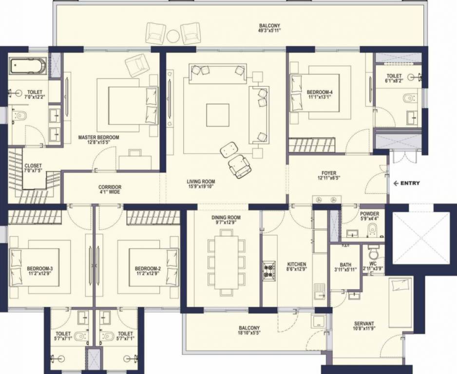 Floor Plan hines elevate Floor Plan Floor Plan