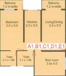 floorPlan of Sunstar Tara Gardens Phase II