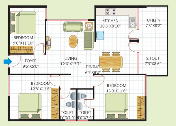  gardenia Floor Plan Floor Plan