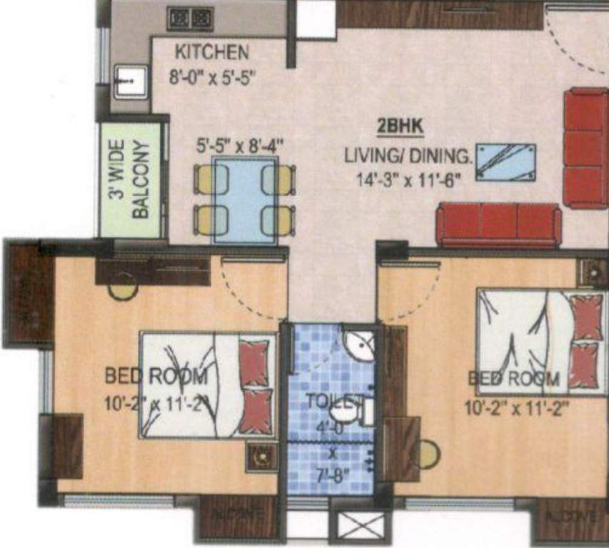 Green Tamanna Apartment