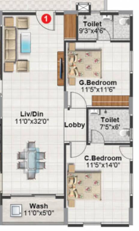 Floor Plan aavaas Floor Plan Floor Plan