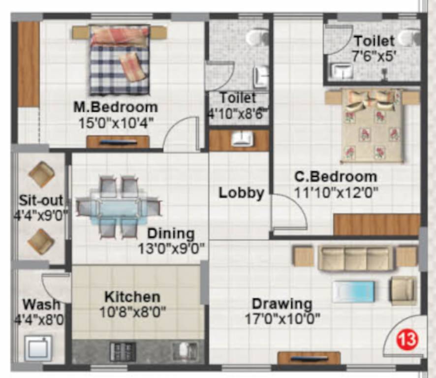 Floor Plan aavaas Floor Plan Floor Plan