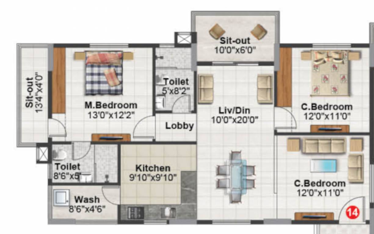Floor Plan aavaas Floor Plan Floor Plan