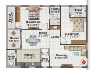 Floor Plan aavaas Floor Plan Floor Plan