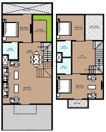 floorPlan of Chordias Prime Ville Extention