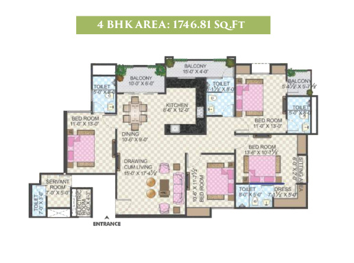 floorPlan of Apeksha Jaivilas