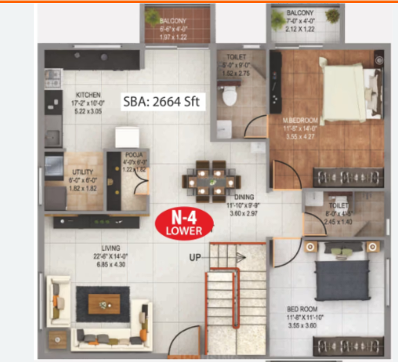  alpine Floor Plan Lower Level Duplex Plan