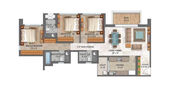  palava-serenity-a Floor Plan Floor Plan