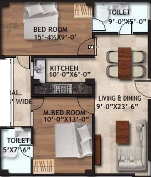 floorPlan of Shree Apartment