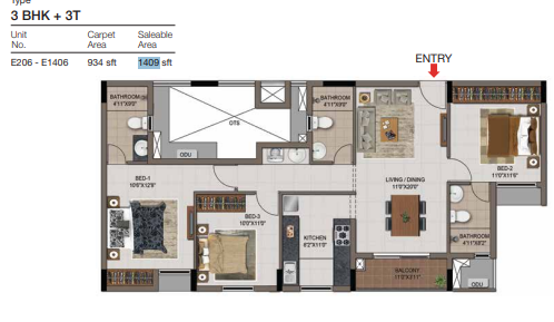  zenith phase 1 Floor Plan Floor Plan