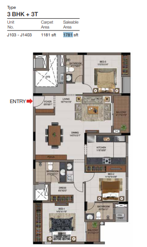  zenith phase 1 Floor Plan Floor Plan