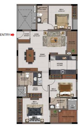  zenith phase 1 Floor Plan Floor Plan