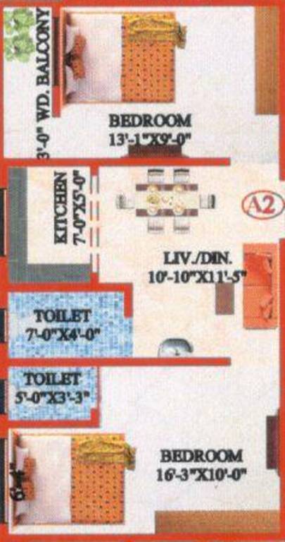 M A H Jai Ganesh Apartment 2