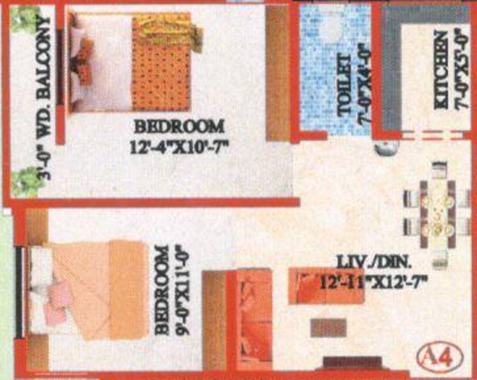 M A H Jai Ganesh Apartment 2