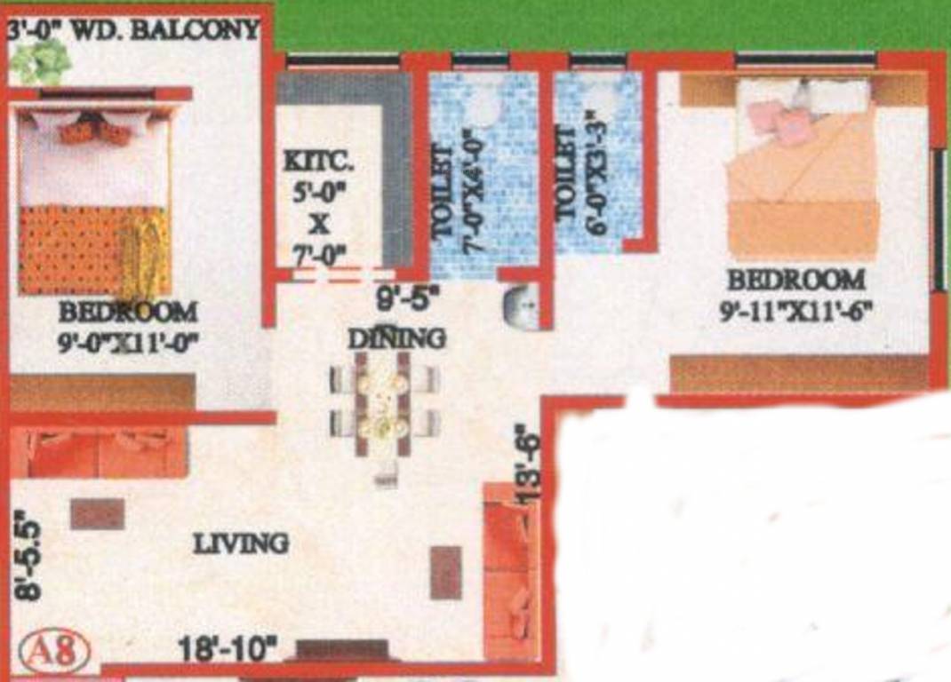 M A H Jai Ganesh Apartment 2