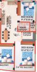 floorPlan of M A H Jai Ganesh Apartment 3