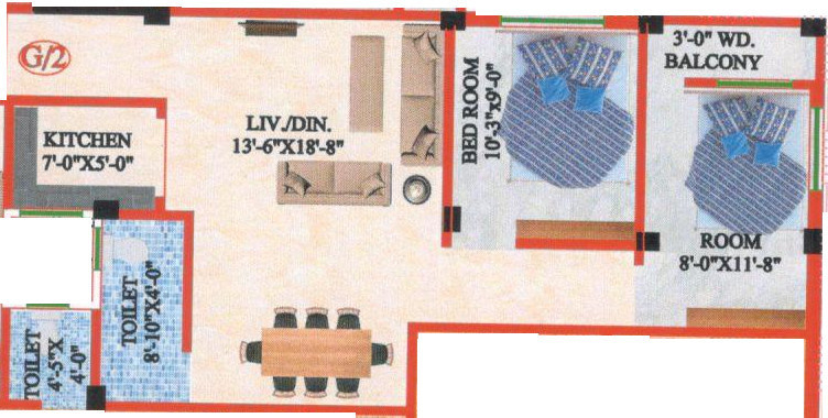 M A H Jai Ganesh Apartment 3