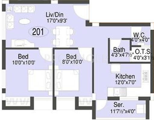 Doshi Etopia II (2BHK+1T (895 sq ft) 895 sq ft) Doshi Etopia II (2BHK+1T (895 sq ft) 895 sq ft)
