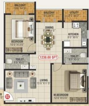  unnathi vaibhavi Floor Plan Floor Plan