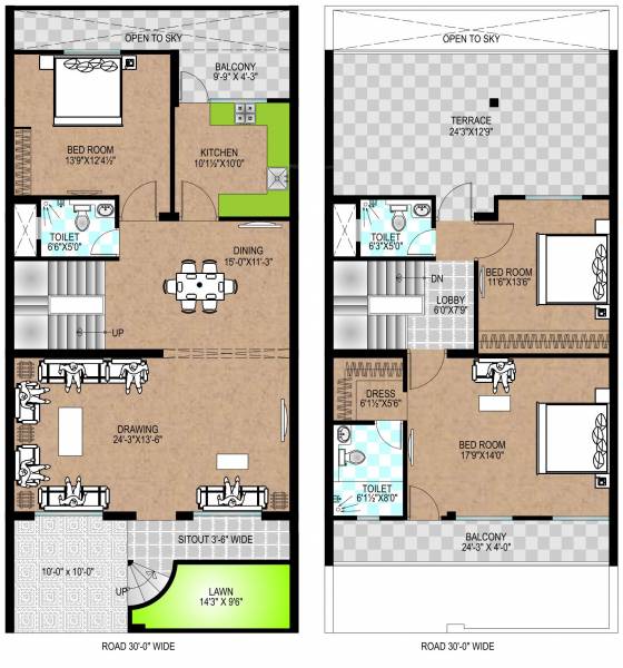 floorPlan of Chordias Prime Ville Jaipur Ajmer Expressway